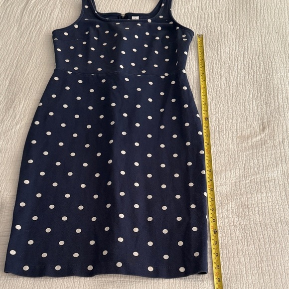 Old Navy Navy and White Polka Dot Mini Dress / S - Picture 7 of 9